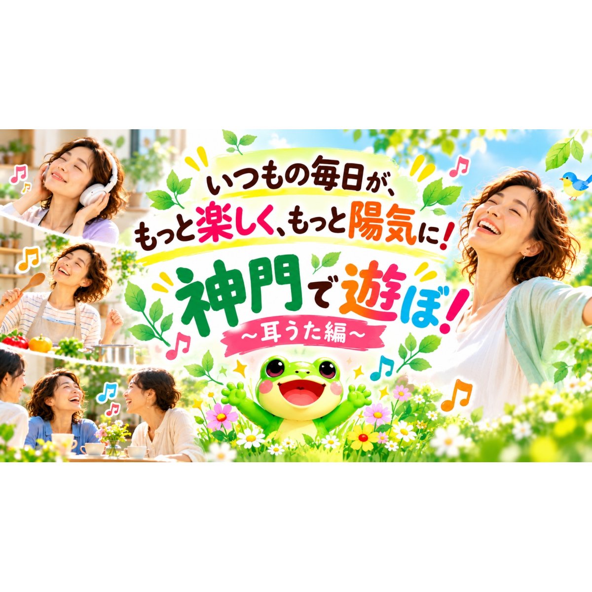 画像1: 🐸 神門で遊ぼ！〜耳うた編〜